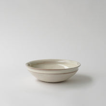 画像をギャラリービューアに読み込む, 粉引五寸馬たらい皿 / 荒賀文成
