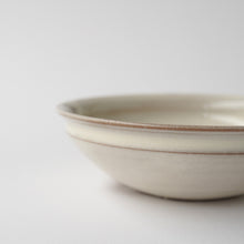 画像をギャラリービューアに読み込む, 粉引五寸馬たらい皿 / 荒賀文成
