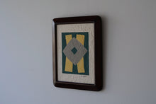 画像をギャラリービューアに読み込む, 染絵額 祭り (マホガニー / 大) / 名取敏雄