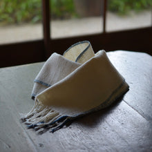 Load image into Gallery viewer, 和綿ストール(サイド藍) / 滝沢都