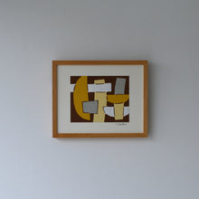 画像をギャラリービューアに読み込む, 染絵額 (白木 / 小) / 名取敏雄