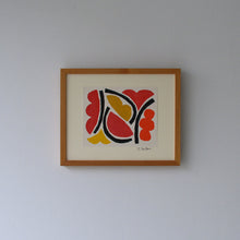 Load image into Gallery viewer, 染絵額 (白木 / 小) / 名取敏雄