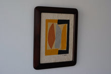 画像をギャラリービューアに読み込む, 染絵額 ヨット (マホガニー / 大) / 名取敏雄