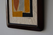 画像をギャラリービューアに読み込む, 染絵額 ヨット (マホガニー / 大) / 名取敏雄