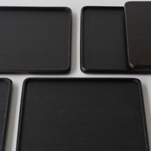 画像をギャラリービューアに読み込む, 五段重皿黒(拭漆) / 紀平佳丈