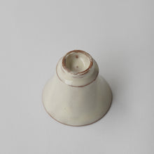 画像をギャラリービューアに読み込む, 粉引中国茶くみ出し / 荒賀文成