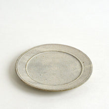 画像をギャラリービューアに読み込む, 5寸リム皿 粉引 / 小林耶摩人