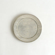 画像をギャラリービューアに読み込む, 5寸リム皿 粉引 / 小林耶摩人