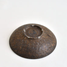 画像をギャラリービューアに読み込む, 5寸平鉢 黒釉 / 小林耶摩人