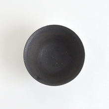 画像をギャラリービューアに読み込む, 飯碗(小) 黒釉 / 小林耶摩人