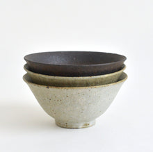画像をギャラリービューアに読み込む, 飯碗(大) 黒釉 / 小林耶摩人