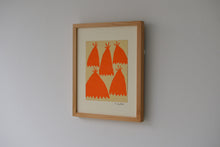 Load image into Gallery viewer, 染絵額 (白木 / 小) / 名取敏雄