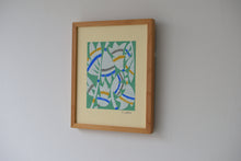 Load image into Gallery viewer, 染絵額 (白木 / 小) / 名取敏雄