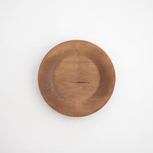 画像をギャラリービューアに読み込む, 丸リム皿 180 イタヤカエデ 柿渋染 / 内田悠