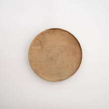 画像をギャラリービューアに読み込む, 盆 180 イタヤカエデ 鉄媒染 / 内田悠