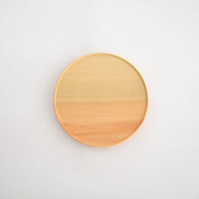 画像をギャラリービューアに読み込む, 盆 180 ミズキ オイル仕上げ / 内田悠