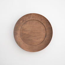 画像をギャラリービューアに読み込む, リム皿 220 イタヤカエデ 柿渋染 / 内田悠
