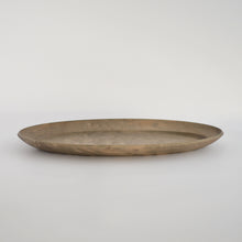 画像をギャラリービューアに読み込む, オーバル皿 L イタヤカエデ 鉄媒染 / 内田悠