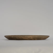 画像をギャラリービューアに読み込む, オーバル皿 L イタヤカエデ 鉄媒染 / 内田悠