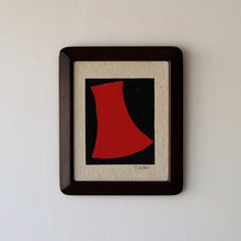 画像をギャラリービューアに読み込む, 染絵額 まさかり (マホガニー / 大) / 名取敏雄