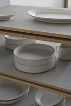 Load image into Gallery viewer, 晶白釉銅鑼鉢 / 清岡幸道