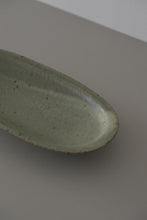 Load image into Gallery viewer, 青灰オリーブバケット皿 / 清岡幸道