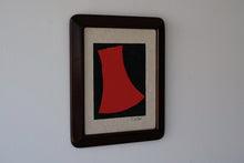 画像をギャラリービューアに読み込む, 染絵額 まさかり (マホガニー / 大) / 名取敏雄