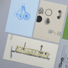 画像をギャラリービューアに読み込む, Card set STUDY of Vintages in k-tools / etohako