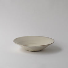 画像をギャラリービューアに読み込む, 粉引七寸つば皿 / 荒賀文成