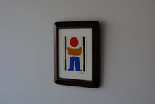 画像をギャラリービューアに読み込む, 染絵額 (マホガニー / 小) / 名取敏雄