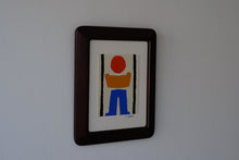 画像をギャラリービューアに読み込む, 染絵額 (マホガニー / 小) / 名取敏雄