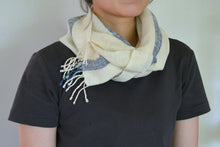 Load image into Gallery viewer, 和綿ストール(サイド藍) / 滝沢都