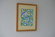 Load image into Gallery viewer, 染絵額 (白木 / 小) / 名取敏雄