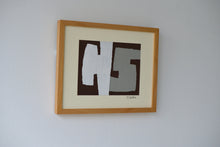 Load image into Gallery viewer, 染絵額 (白木 / 小) / 名取敏雄