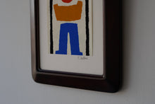 画像をギャラリービューアに読み込む, 染絵額 (マホガニー / 小) / 名取敏雄