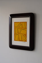 Load image into Gallery viewer, 染絵額 (マホガニー / 小) / 名取敏雄