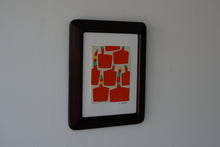 画像をギャラリービューアに読み込む, 染絵額 (マホガニー / 小) / 名取敏雄