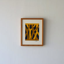 画像をギャラリービューアに読み込む, 染絵額 (白木 / 小) / 名取敏雄