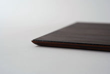 画像をギャラリービューアに読み込む, 浮造盆(拭漆) / 紀平佳丈