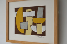 画像をギャラリービューアに読み込む, 染絵額 (白木 / 小) / 名取敏雄