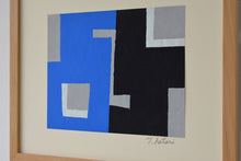 Load image into Gallery viewer, 染絵額 (白木 / 小) / 名取敏雄