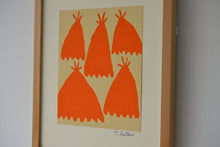 Load image into Gallery viewer, 染絵額 (白木 / 小) / 名取敏雄