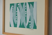 Load image into Gallery viewer, 染絵額 (白木 / 小) / 名取敏雄