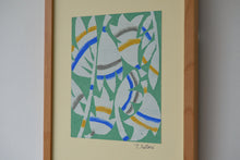 Load image into Gallery viewer, 染絵額 (白木 / 小) / 名取敏雄