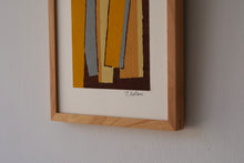 画像をギャラリービューアに読み込む, 染絵額 (白木 / 小) / 名取敏雄