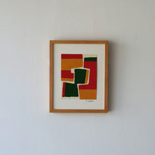 画像をギャラリービューアに読み込む, 染絵額 (白木 / 小) / 名取敏雄