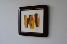 Load image into Gallery viewer, 染絵額 (マホガニー / 小) / 名取敏雄