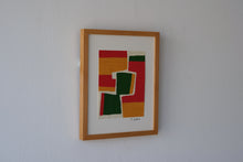 画像をギャラリービューアに読み込む, 染絵額 (白木 / 小) / 名取敏雄