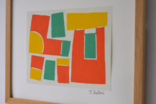 画像をギャラリービューアに読み込む, 染絵額 (白木 / 小) / 名取敏雄