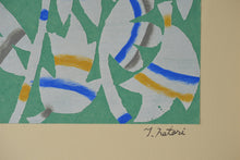 Load image into Gallery viewer, 染絵額 (白木 / 小) / 名取敏雄